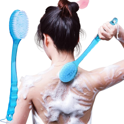 Long-Handle Soft Bristle Bath Brush