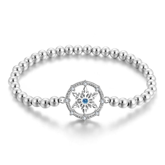 Snow Flower Bracelet: Versatile Gift