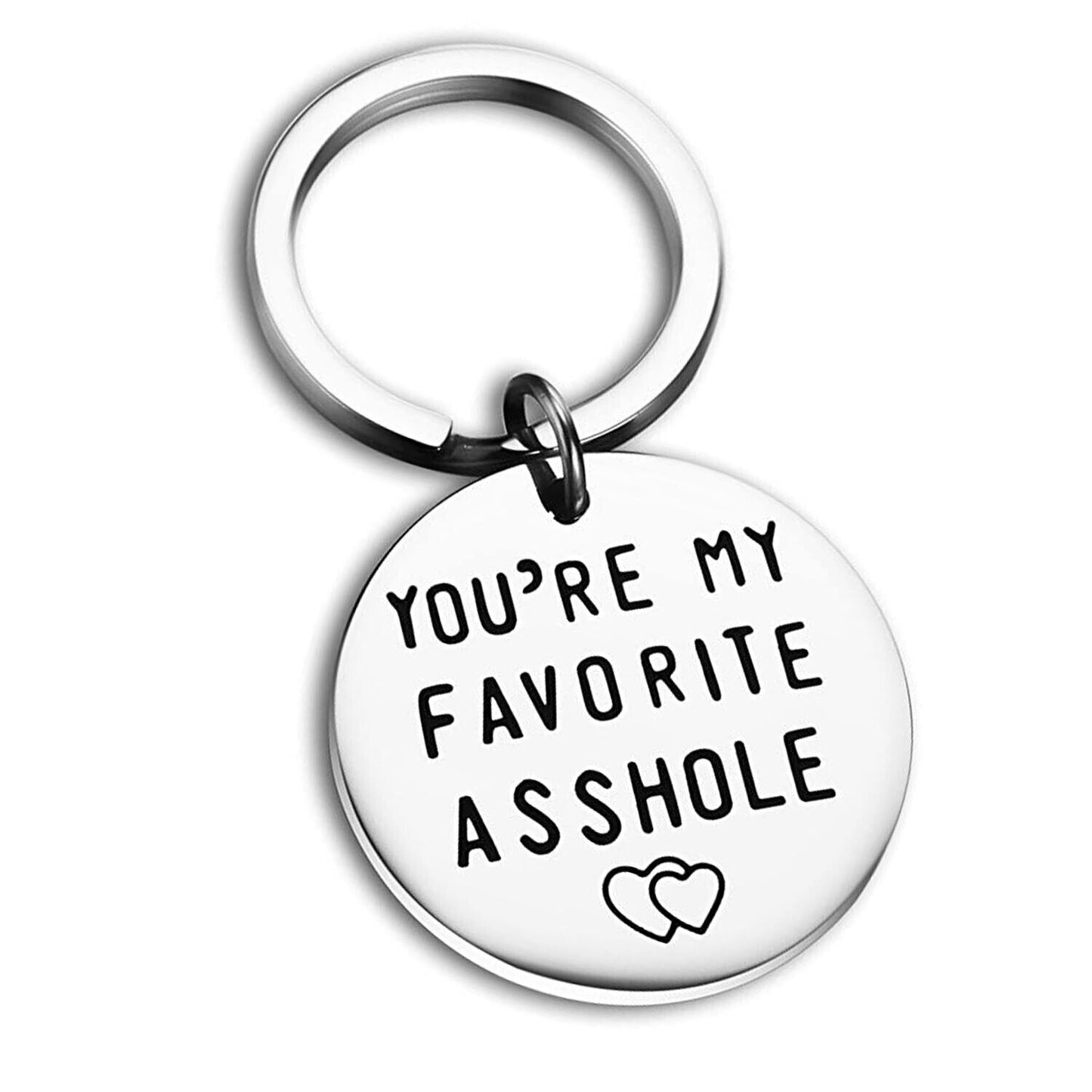 Humorous Keychain Gift for Him