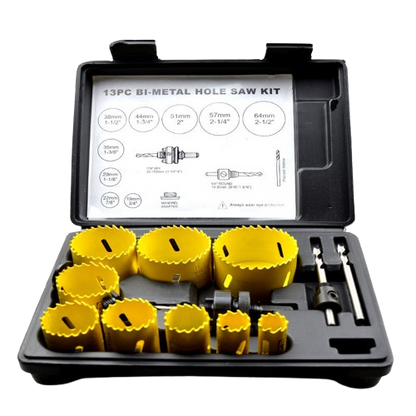 Bimetal M3 Hole Saw Set