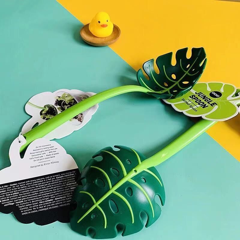 Spaghetti Serving Spoon with Built-In Strainer