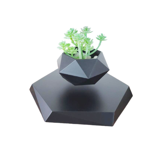 Magnetic Levitating Flower Pot: Creative Home Office Decor Gift