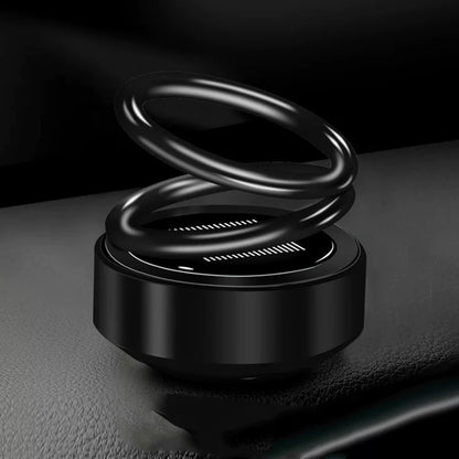 Solar-Powered Rotating Car Air Freshener