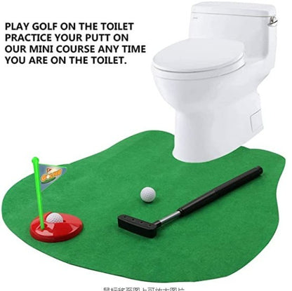 Mini Toilet Golf Set – Fun Leisure Sports Toy